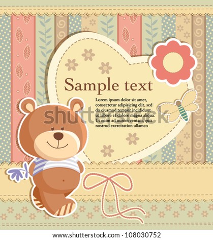 Heart and bear Heart and bear