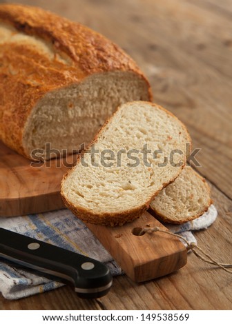 Potato scallion bread