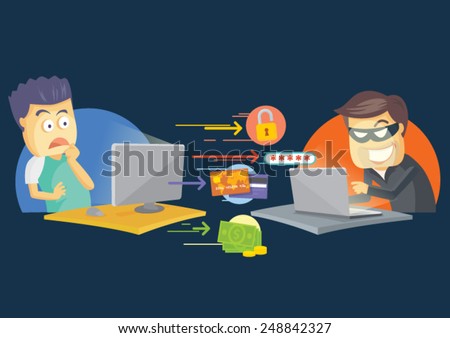 Cute printer vector cartoon character Cute printer vector cartoon character
