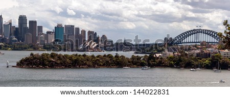 Sydney harbour and skyline, Australia
