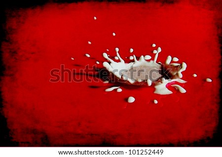 image from abstract background texture series (milk/paint drop)
