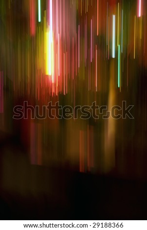 Abstract light lines in blurred motion .Abstract done with the camera. Used long exposure effect & tweaked in photo shop.