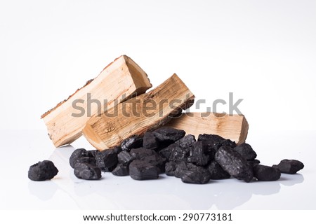 Non-renewable energy sources: coal and biofuel (wood)