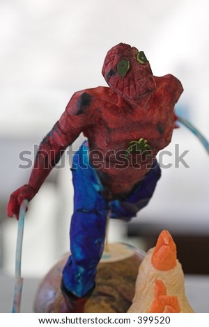 spider man food art