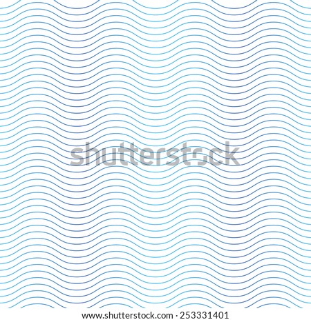 Wave line seamless background