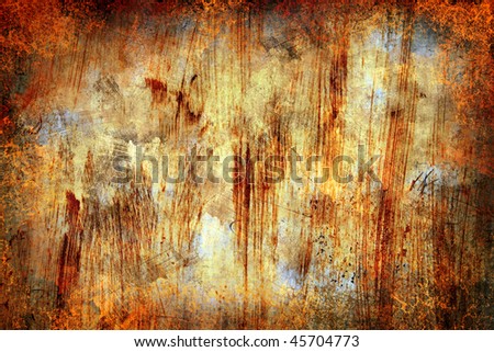abstract grunge rusty metal background for multiple uses