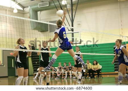 High School Volley Ball game