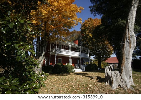 Southern home and plantation near Nashville Tennessee