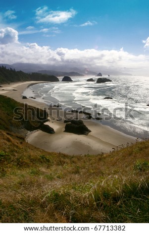 Scenes from the Oregon Coast and coast line