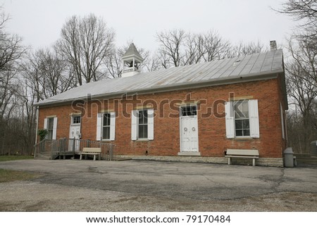 Friends  (Quaker ) meeting hall in Eastern Indiana