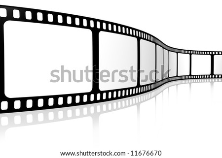 Blank film strip Blank film strip