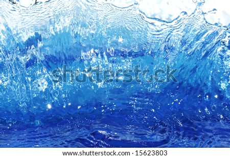 Wall of water