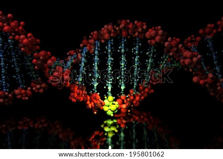 Flaw in DNA background Flaw in DNA background