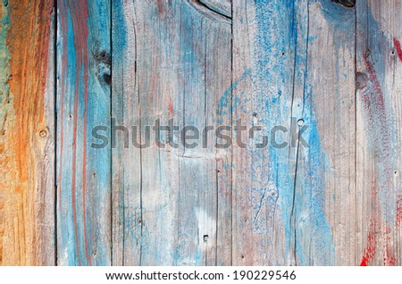 Old painted wood texture