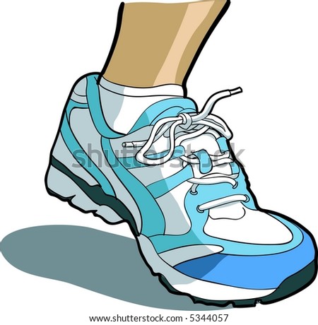 Running Shoe Stock Photo 5344057 : Shutterstock