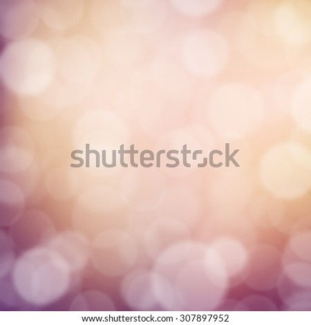 Abstract bokeh background, gold and pink color, for new year or festival background decoration. Vintage style.
