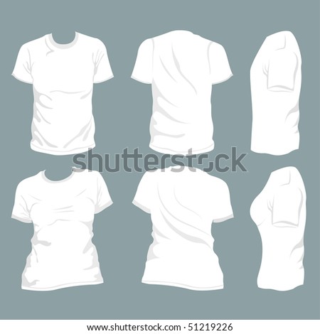 blank shirt template. Blank Vector T Shirt Template