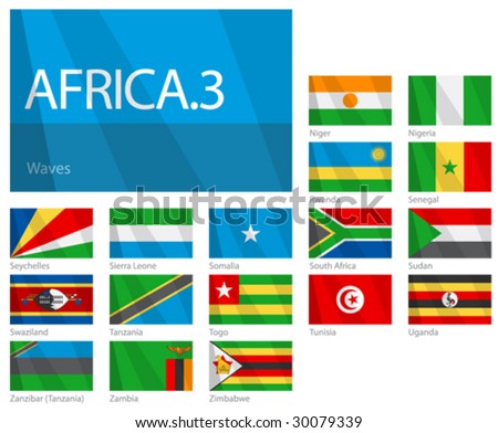 flags of the world pictures. stock vector : Waving Flags of