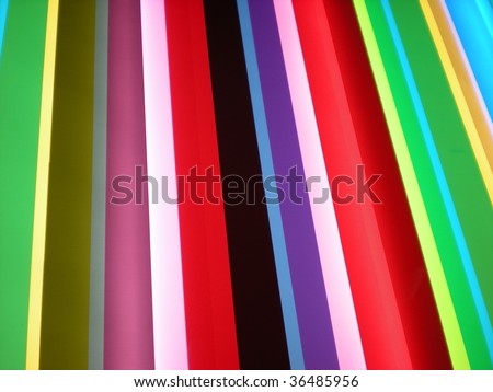 Funky rainbow striped pattern background - stylish bright colors