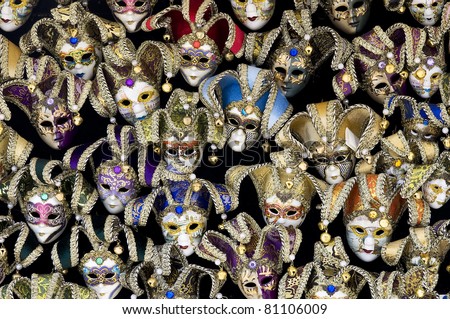 Big Venetian Masks