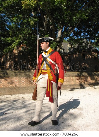 Colonial British Soldier