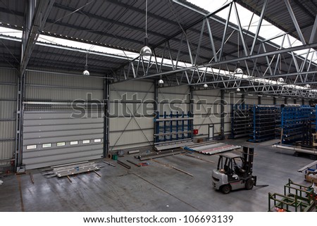 At warehouse preparing goods delivery
