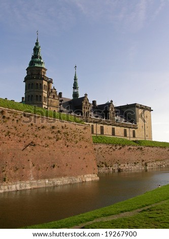 Kronborg Castle in Elsinore one of northern Europe\'s most important Renaissance castles. Known all over the world from Shakespeare\'s Hamlet