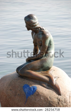 The little Mermaid in Copenhagen