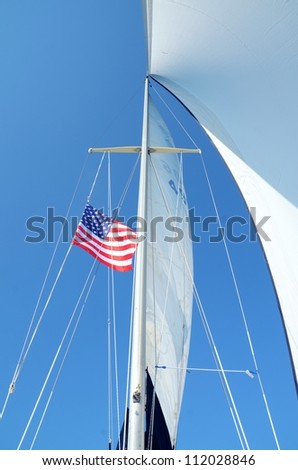 Sails and Flag