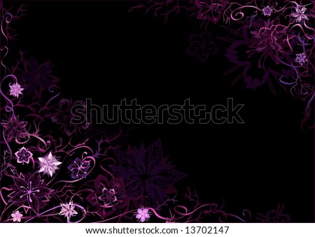 Black And Violet Background. styled lack-and-violet
