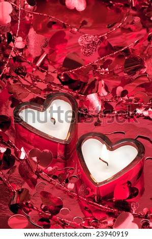 Valentine\'s Day Candles