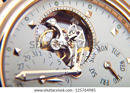 Luxury Gold Watch Swiss Made