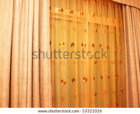 Golden Curtains
