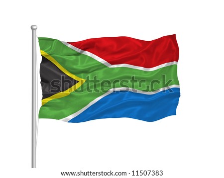 Sa Flag Waving