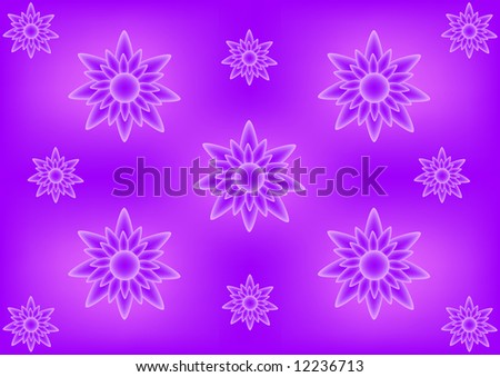 background illustration of purple flower pattern