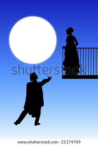 stock photo : Romeo and Juliet