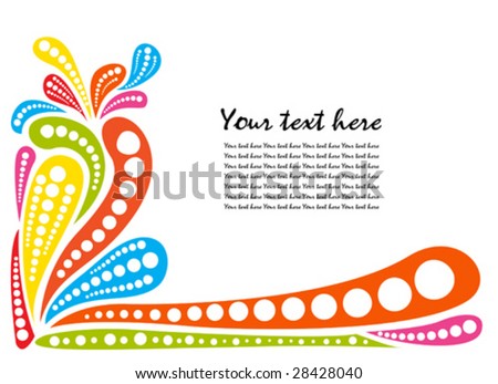 vector color splash in