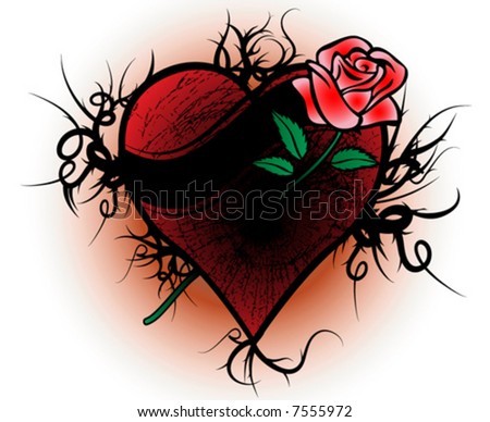 broken heart tattoo. roken heart tattoo. stock vector : roken heart; stock vector : roken heart. imutter. Mar 18, 06:54 PM