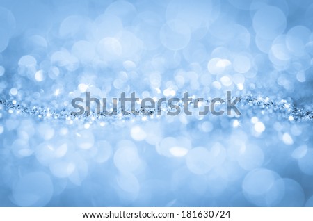Bokeh wallpaper blue diamond abstract background and effect lighting for design