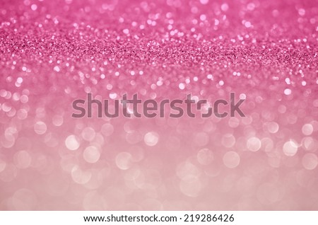 Pink Bokeh abstract background wallpaper glitter diamond for wedding and Christmas festival design