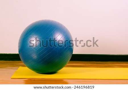 Yoga ball accessory for relaxation