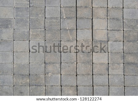 A group of tiling on the floor