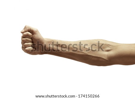 Male Arm With Visible Veins Stock Photo 174150266 : Shutterstock