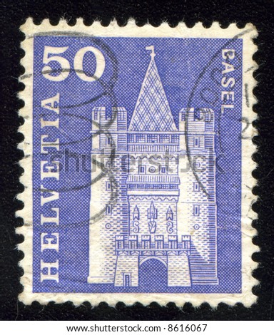 Vintage antique postage stamp