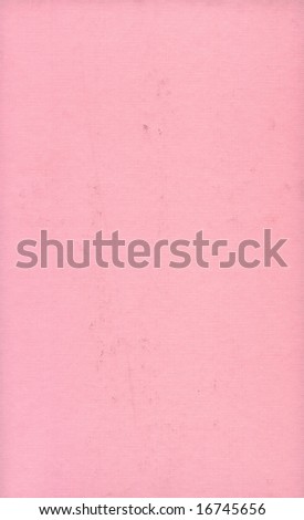Dirty pink sheet of paper with a texture to background