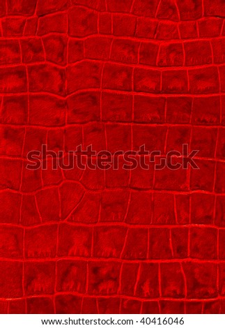 Red reptile leather imitation texture to background