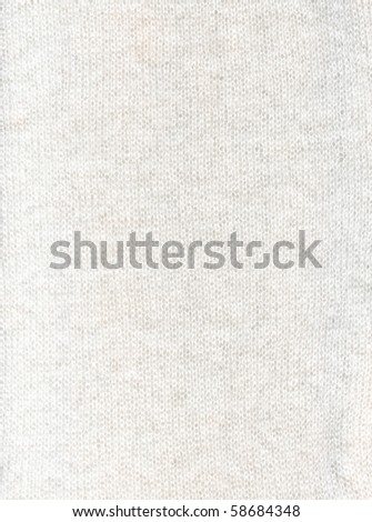 Wool white fabric textile texture to background