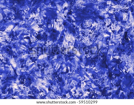 Blue marble stone surface texture for decorative works or background