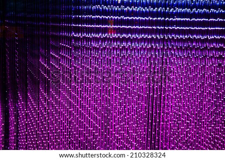 Purple LED abstract background