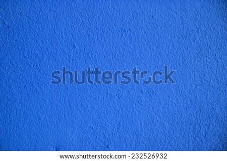 Blue Concrete Wall as Background